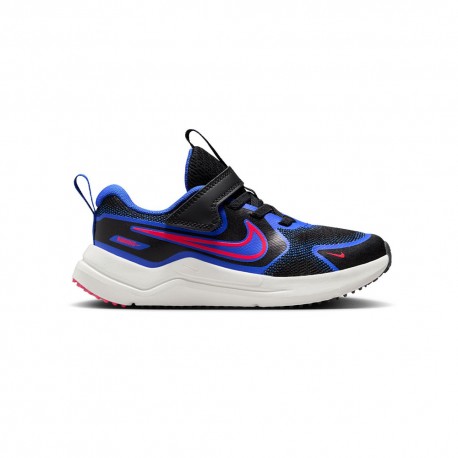 Nike Cosmic Runner Ps Nero Fucsia Blu - Scarpe Da Ginnastica Bambino