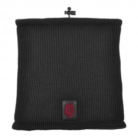 Imma Scaldacollo Milan Patch Pelle Nero Rosso Uomo