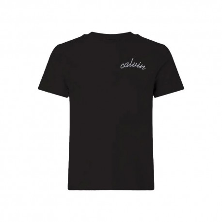 Calvin Klein T-Shirt Logo Nero Donna