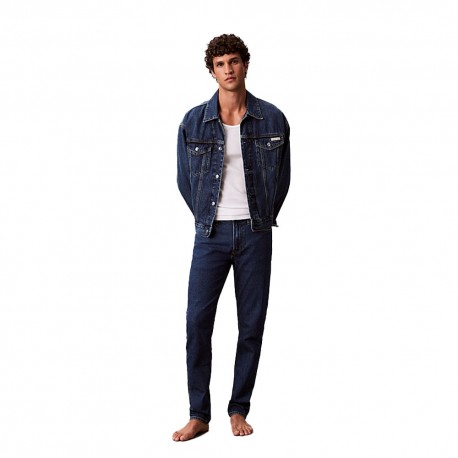Calvin Klein Jeans Slim Taper Pacifico Blu Uomo