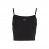 Calvin Klein Top Logo Nero Donna