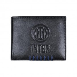 Imma Portafoglio Inter Pelle Nero Azzurro Uomo