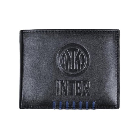 Imma Portafoglio Inter Pelle Nero Azzurro Uomo