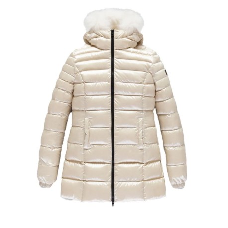 Refrigiwear Giacca Mead Fur Panna Donna
