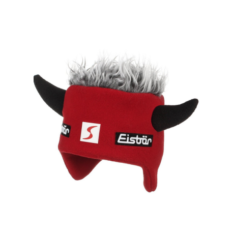 Eisbar Nestor Nero Rosso - Berretto invernale