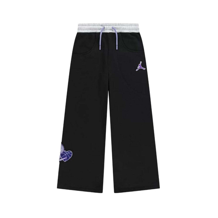 Nike Jordan Pantaopen Nero Bambina