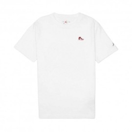 Nike Jordan T-Shirt Aj1 Patch S S Bianco Bambino