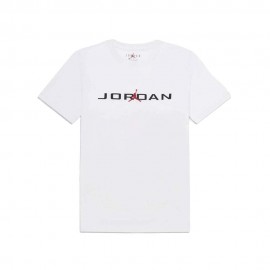 Nike Jordan T-Shirt Crew Bianco Bambino