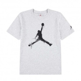 Nike Jordan T-Shirt Jumpman Birch Heather Bambino