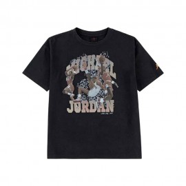 Nike Jordan T-Shirt Flt Ess Nero Bambino