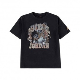 Nike Jordan T-Shirt Flt Ess Nero Bambino