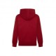 Nike Jordan Felpa Con Cappuccio Baseline Red Bambino