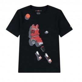 Nike Jordan T-Shirt Ghost Nero Bambino