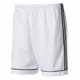 Adidas Short Squadra Team  Bianco/Nero