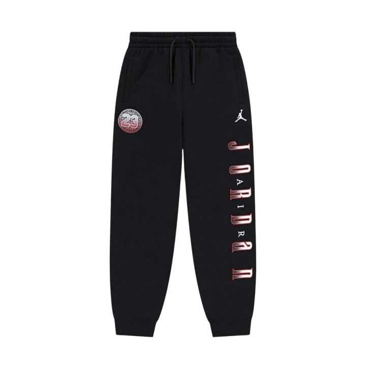 Nike Jordan Pantapolsino Gametime Chenille Patch Nero Bambino