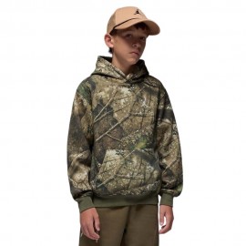 Jordan Felpa Con Cappuccio Fantasia olive