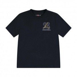 Nike Jordan T-Shirt 23 Throw Up Nero Bambino