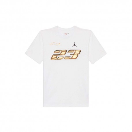 Nike Jordan T-Shirt 23 Bianco Bambino