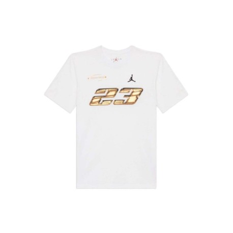 Nike Jordan T-Shirt 23 Bianco Bambino