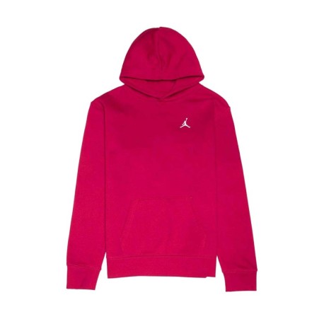 Nike Jordan Felpa Con Cappuccio Brooklyn Rosso Bambino