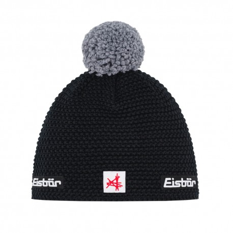 Eisbar Jamie Pon Pon Nero - Berretto invernale
