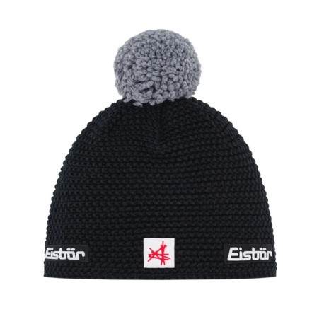Eisbar Jamie Pon Pon Nero - Berretto invernale