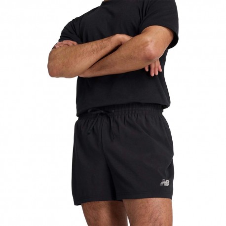 New Balance Pantaloncini Running Sport Essentials 3 Nero Uomo