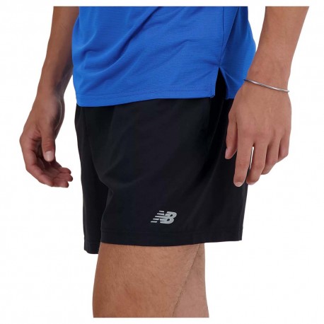 New Balance Pantaloncini Running Sport Essentials 5 Nero Uomo