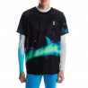 On T Shirt Running Pace Mesh-T Nero Horizon Uomo
