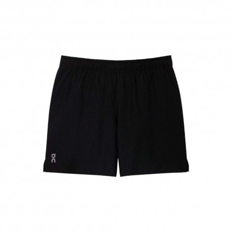 On Pantaloncini Running 5" Core Nero Donna