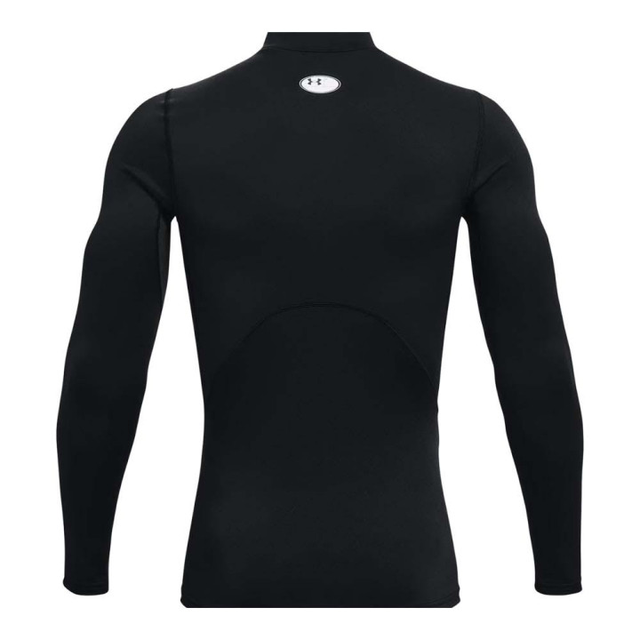 Under Armour Maglia Running Collo Comp Coldgear Nero Uomo