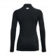 Under Armour Maglia Running Collo Comp Coldgear Nero Donna