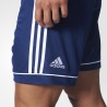 Adidas Short Squadra Team  Blu/Bianco