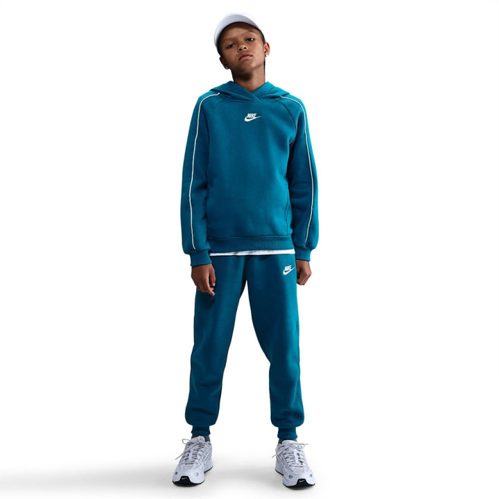 Nike Sportswear Club Tuta Sportiva Blu Bambino
