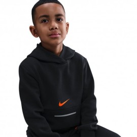 Nike Sportswear Club Felpa Palestra Nero Bambino