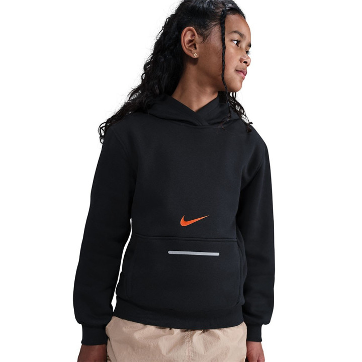 Nike Sportswear Club Felpa Palestra Nero Bambino