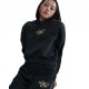 Nike Sportswear Club Felpa Palestra Crop Nero Bambina