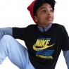 Nike Sportswear Maglietta Palestra Big Logo Nero Bambino