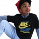 Nike Sportswear Maglietta Palestra Big Logo Nero Bambino
