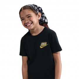 Nike Sportswear Maglietta Palestra Logo Oro Nero Bambino