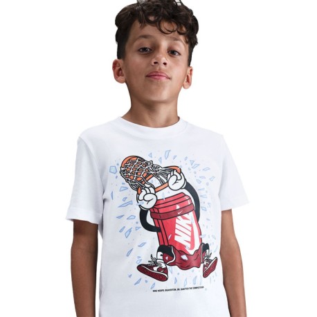 Nike Sportswear Maglietta Palestra Bianco Bambino