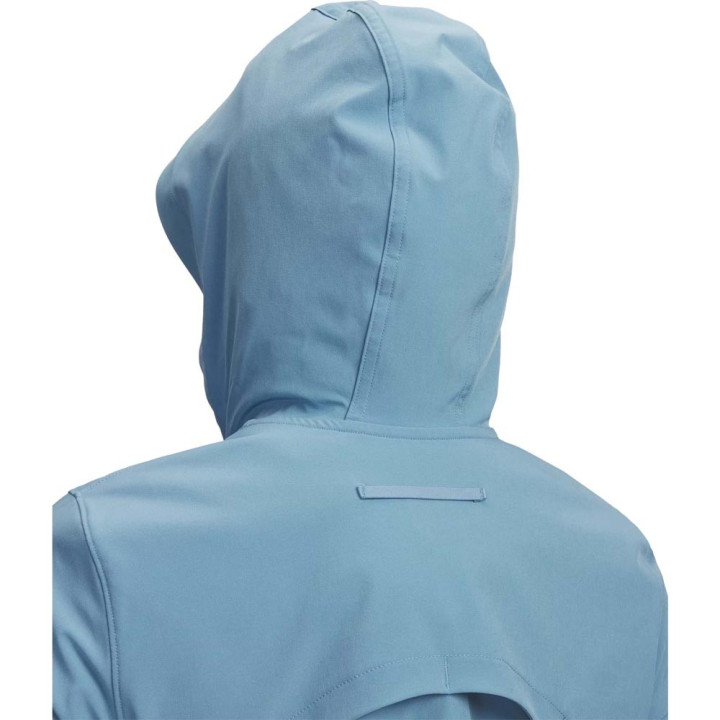 Under Armour Giacca Running Outrun The Storm Blue Smoke Donna
