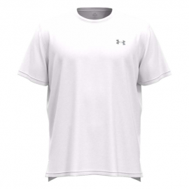 Under Armour Maglia Running Launch Bianco Uomo
