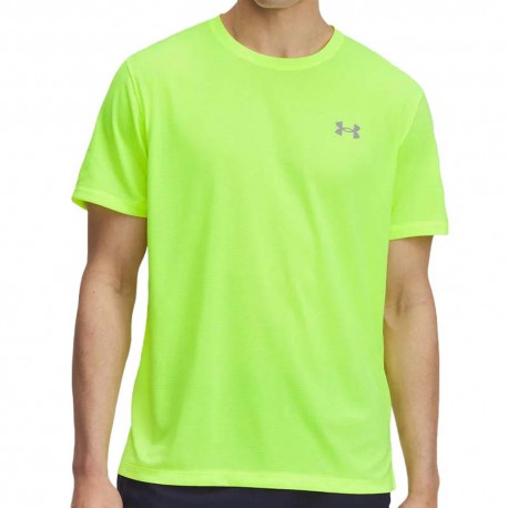 Under Armour Maglia Running Launch High Vis Giallo Uomo