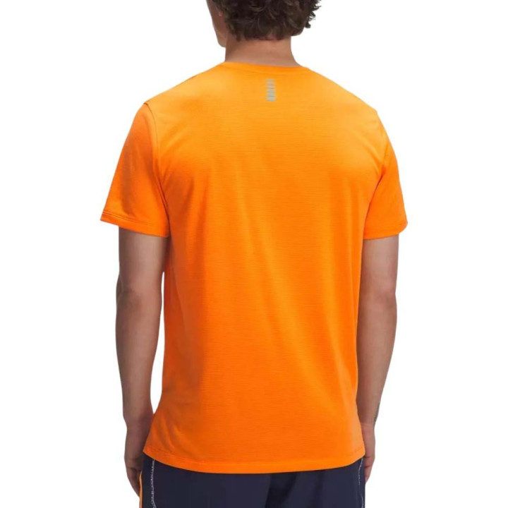 Under Armour Maglia Running Launch Squad Arancio Uomo