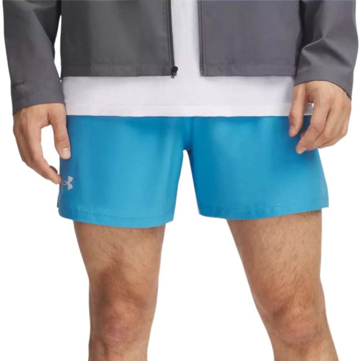 Under Armour Pantaloncini Runnings Launch 5" Ether Blue Uomo
