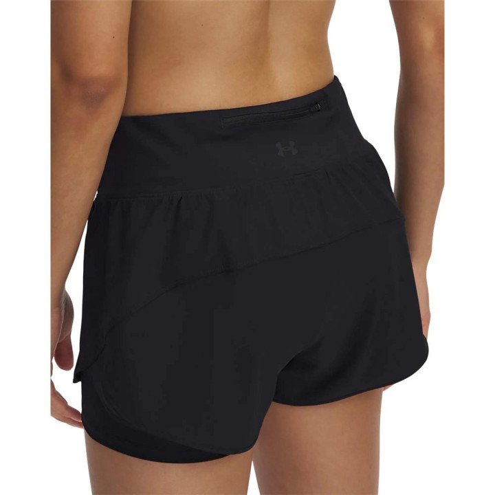 Under Armour Pantaloncini Running Launch Pro 3" 2In1 Nero Donna