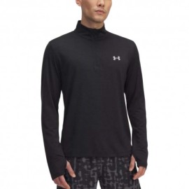 Under Armour Maglia Running Launch 1 4 Zip Nero Uomo