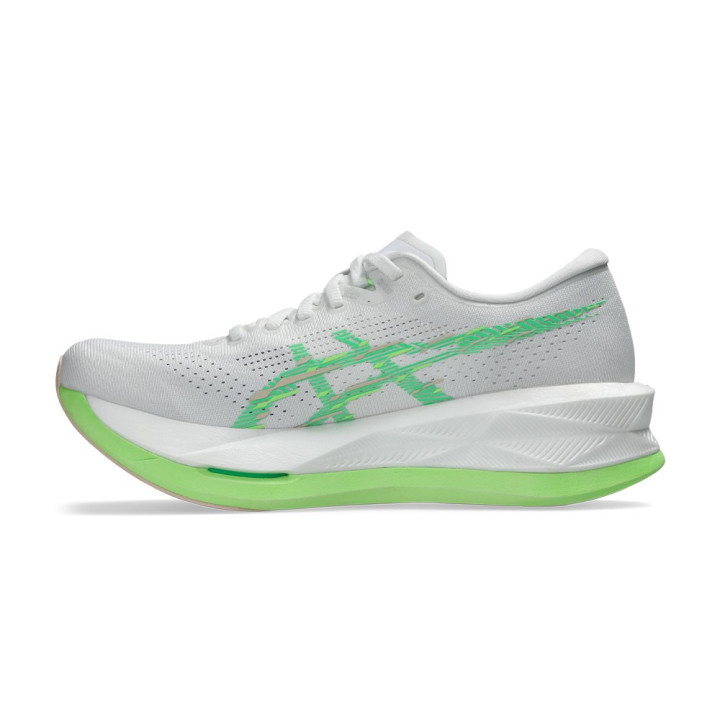 Asics Sonicblast Bianco Vital Verde - Scarpe Running Donna