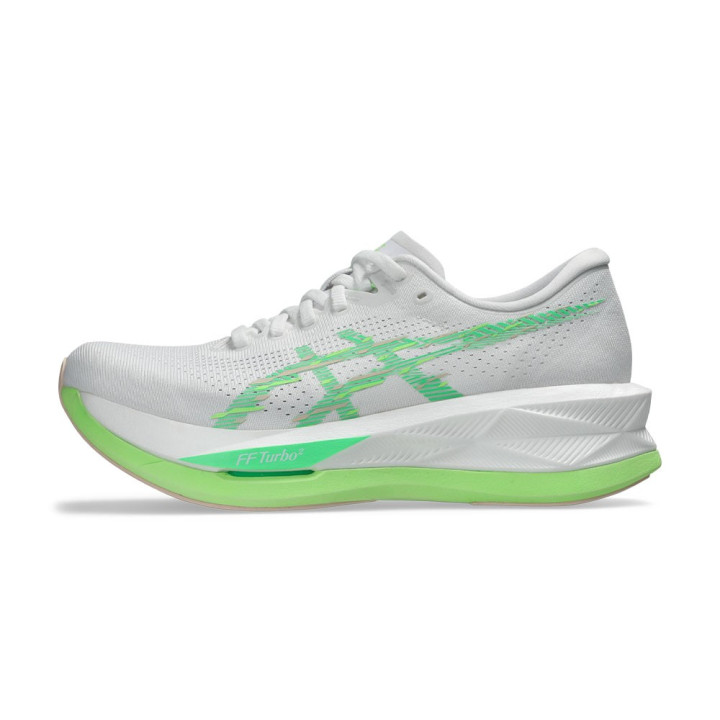 Asics Sonicblast Bianco Vital Verde - Scarpe Running Donna